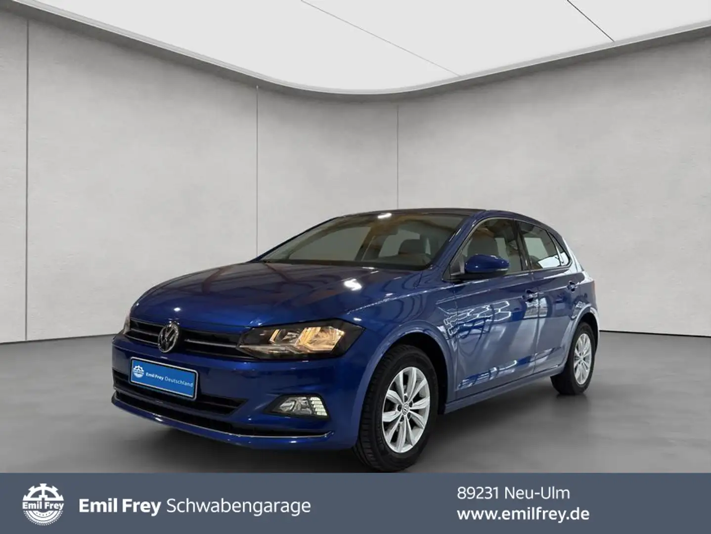 Volkswagen Polo 1.0 TSI OPF Highline*ACC*PDC*DAB* Bleu - 1