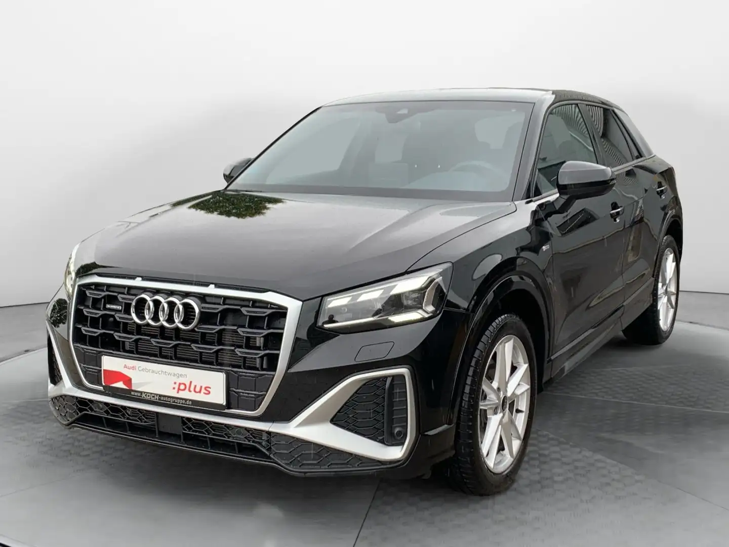 Audi Q2 40 TFSI q. S-Tronic S-Line, EA8, Matrix, Navi Schwarz - 2
