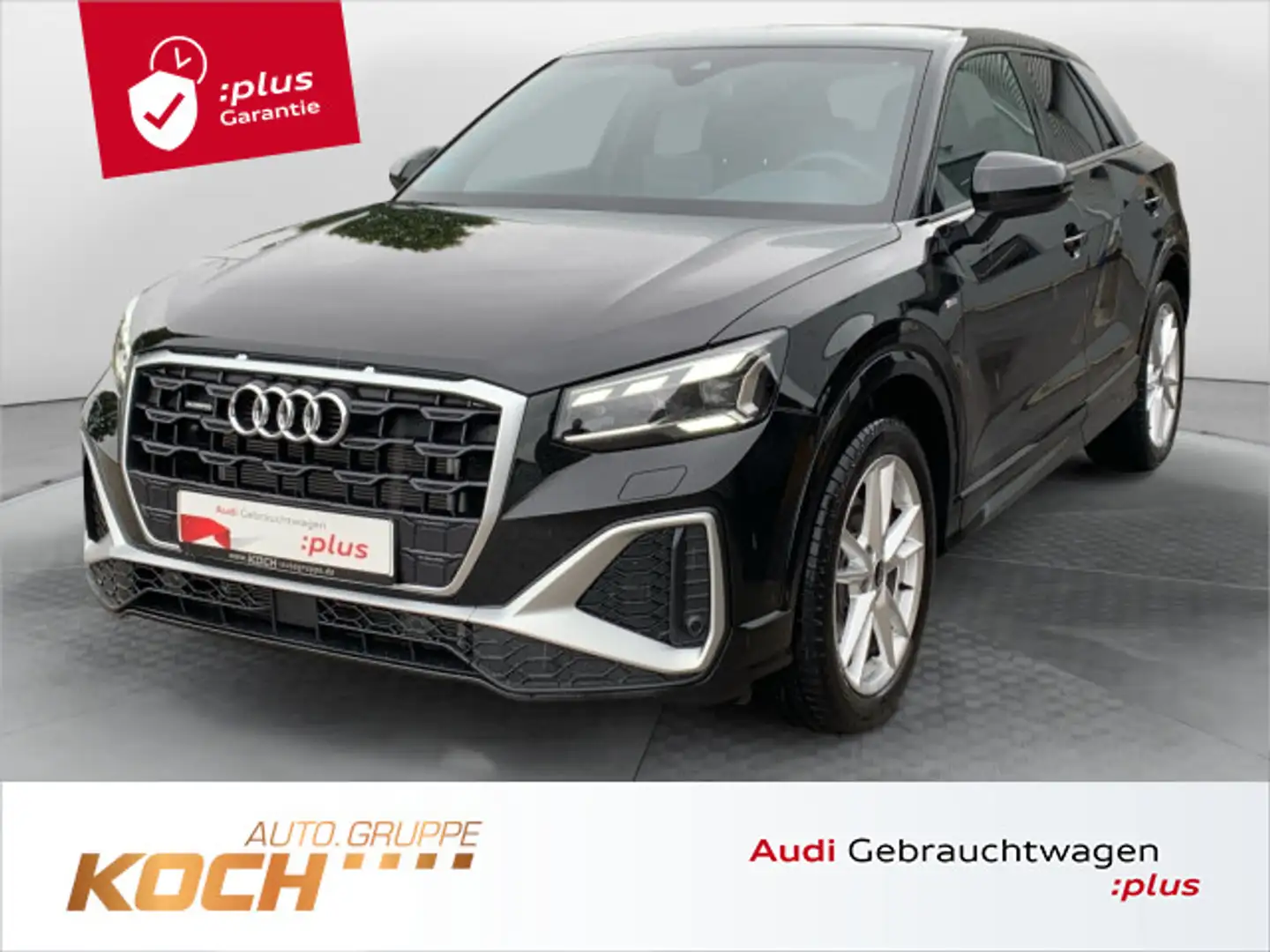 Audi Q2 40 TFSI q. S-Tronic S-Line, EA8, Matrix, Navi Schwarz - 1