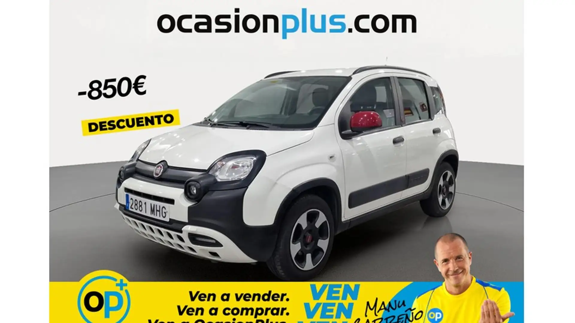 Fiat Panda 1.0 Gse Red Hybrid Blanco - 1