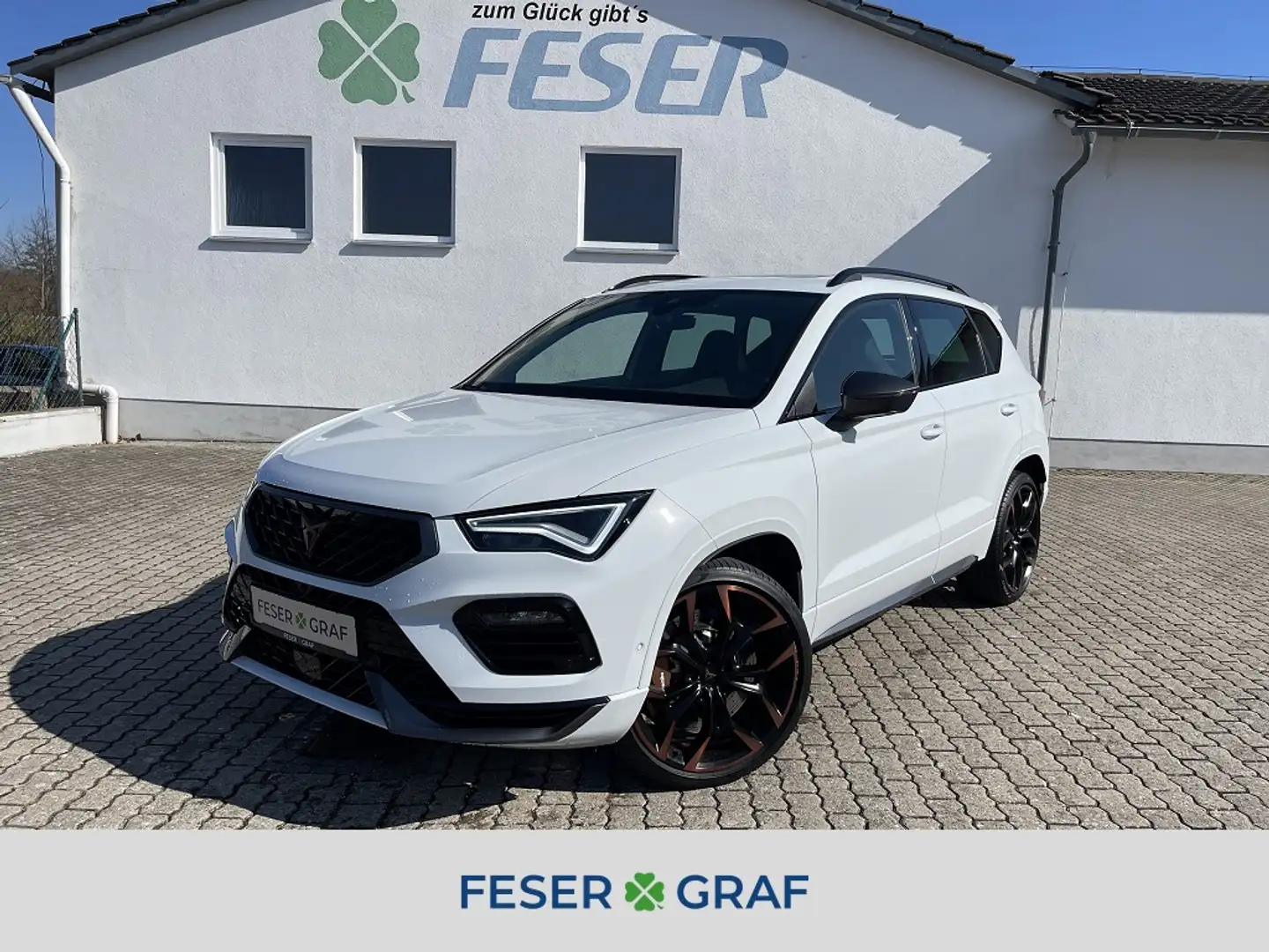 CUPRA Ateca Limited 2.0 TSI DSG ACC AHK BREMBO eSITZ PANO Weiß - 1