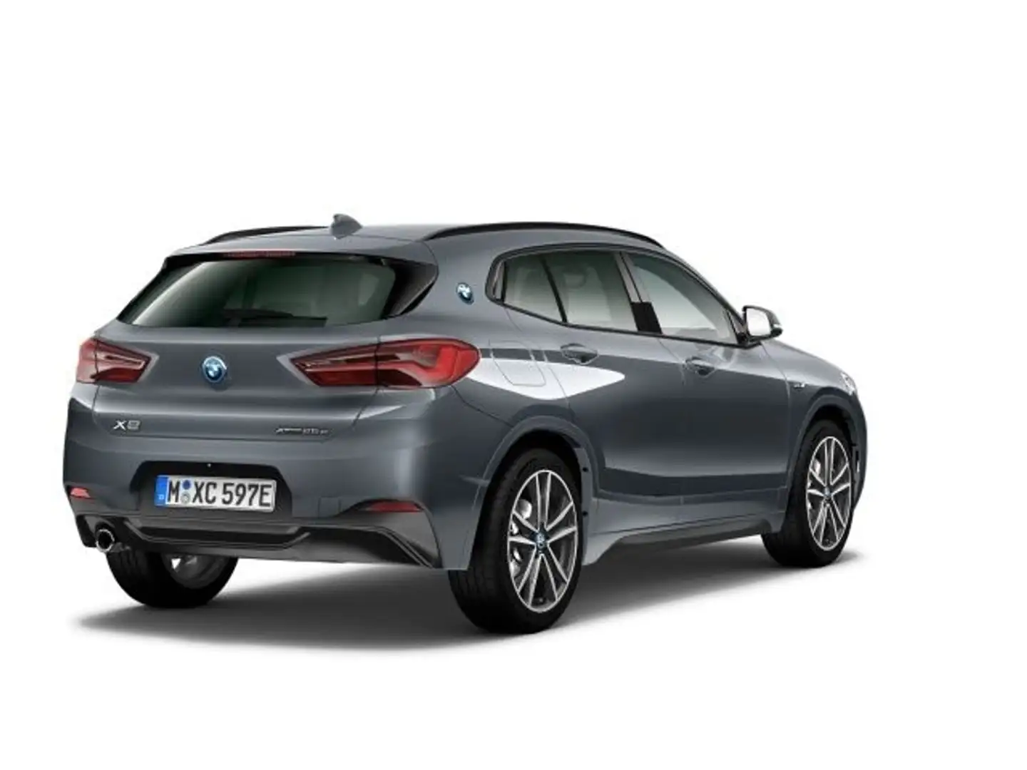 BMW X2 xDrive25e M Sport Aut. Klimaaut. Head-Up Navi Grijs - 2