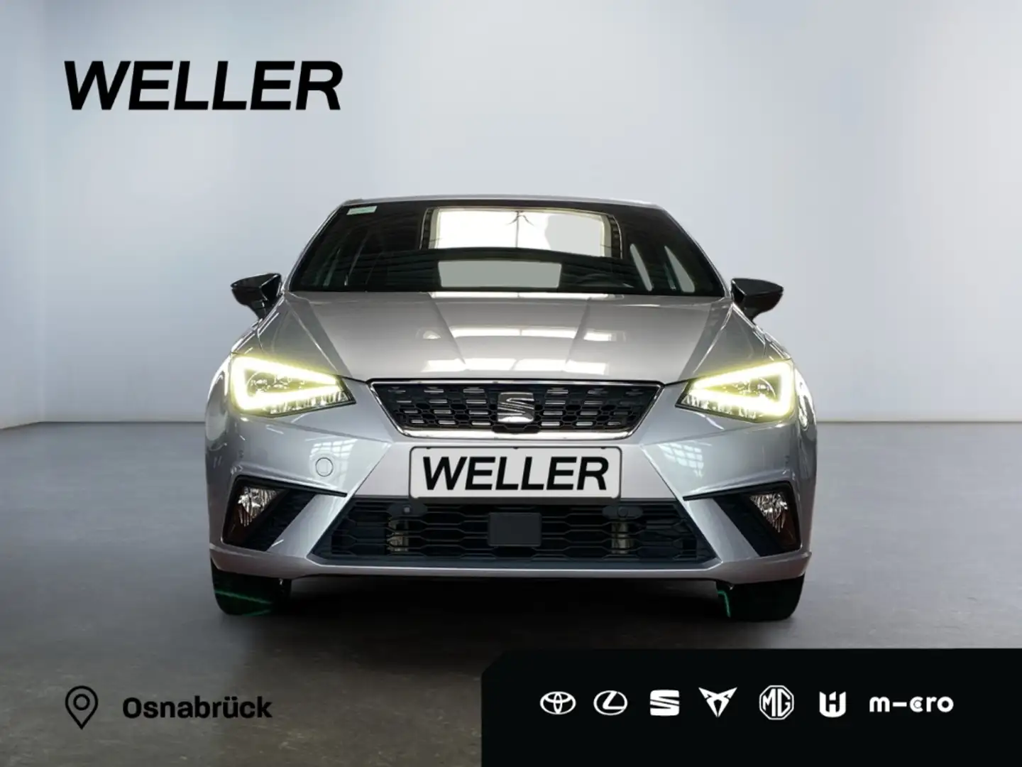 SEAT Ibiza 1.0 TSI XCELLENCE *LED*CarPlay*Kamera*Navi* Zilver - 2