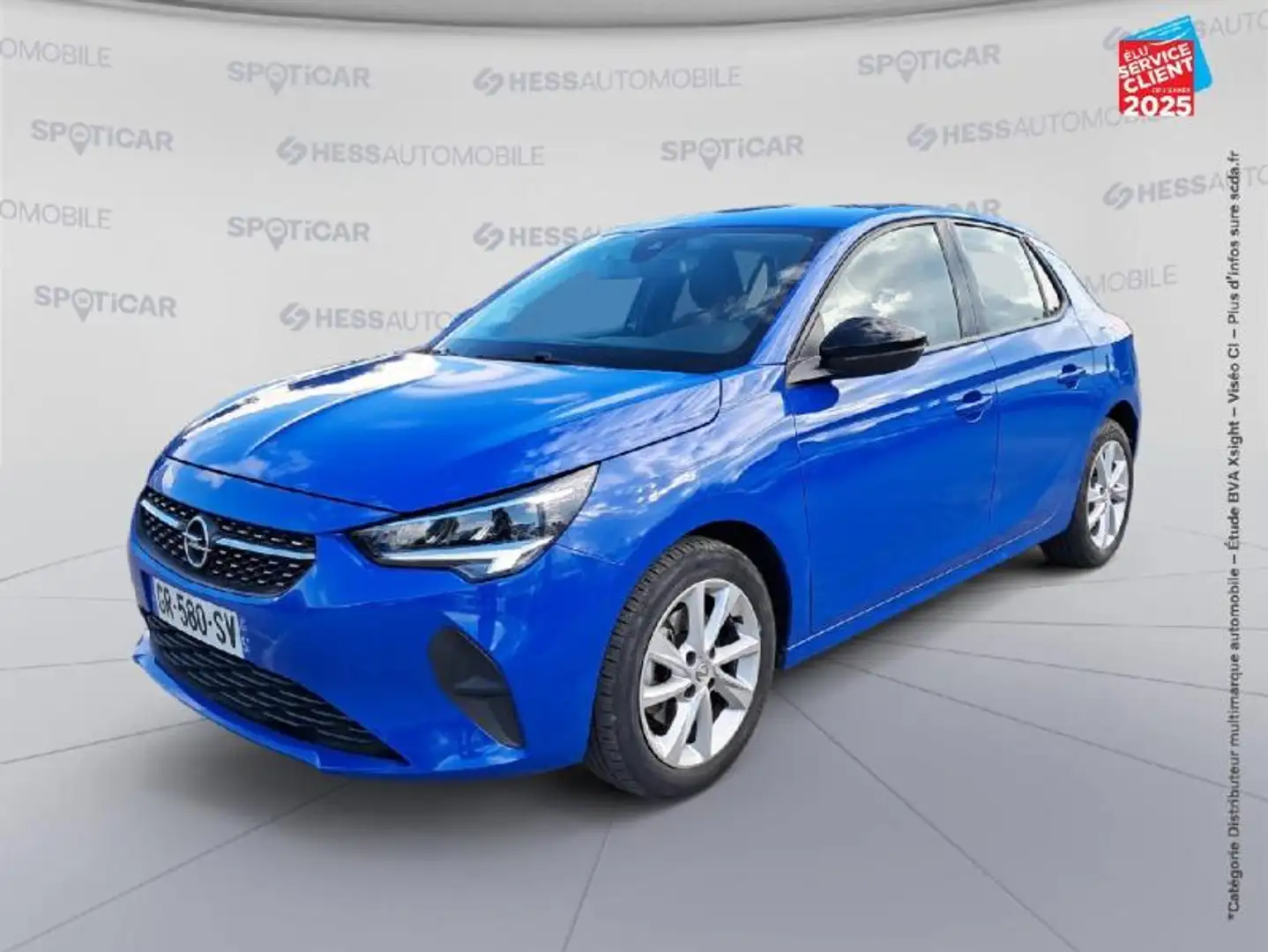 Opel Corsa 1.5 D 100ch Elegance Business Bleu - 1