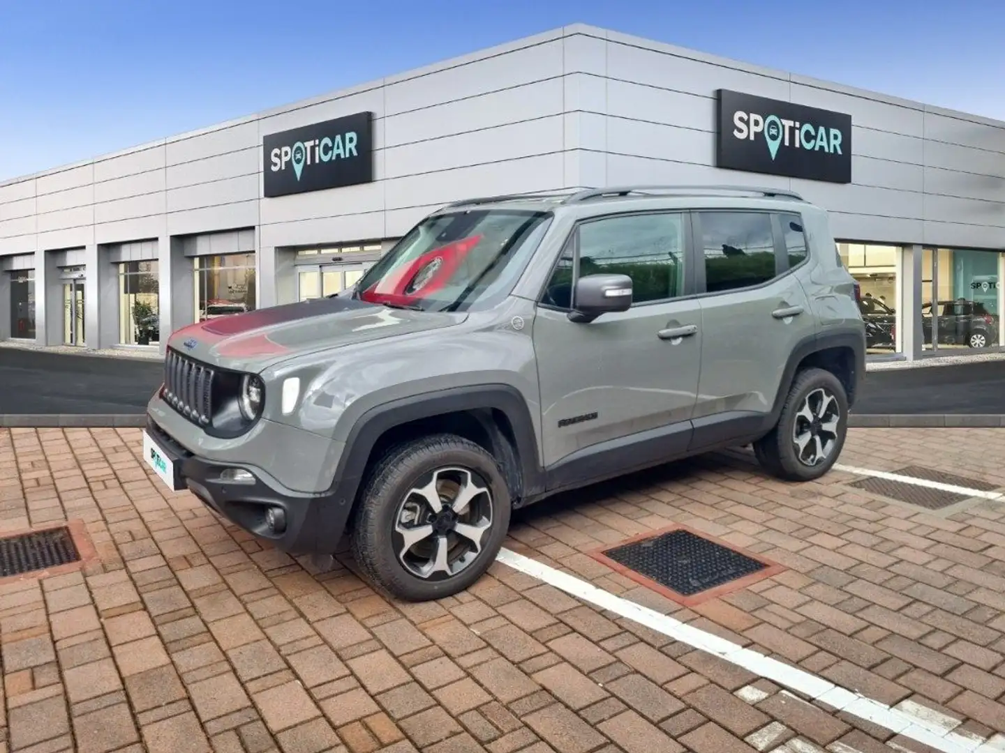 Jeep Renegade 1.3 T4 240CV PHEV 4xe AT6 Trailhawk Grijs - 1