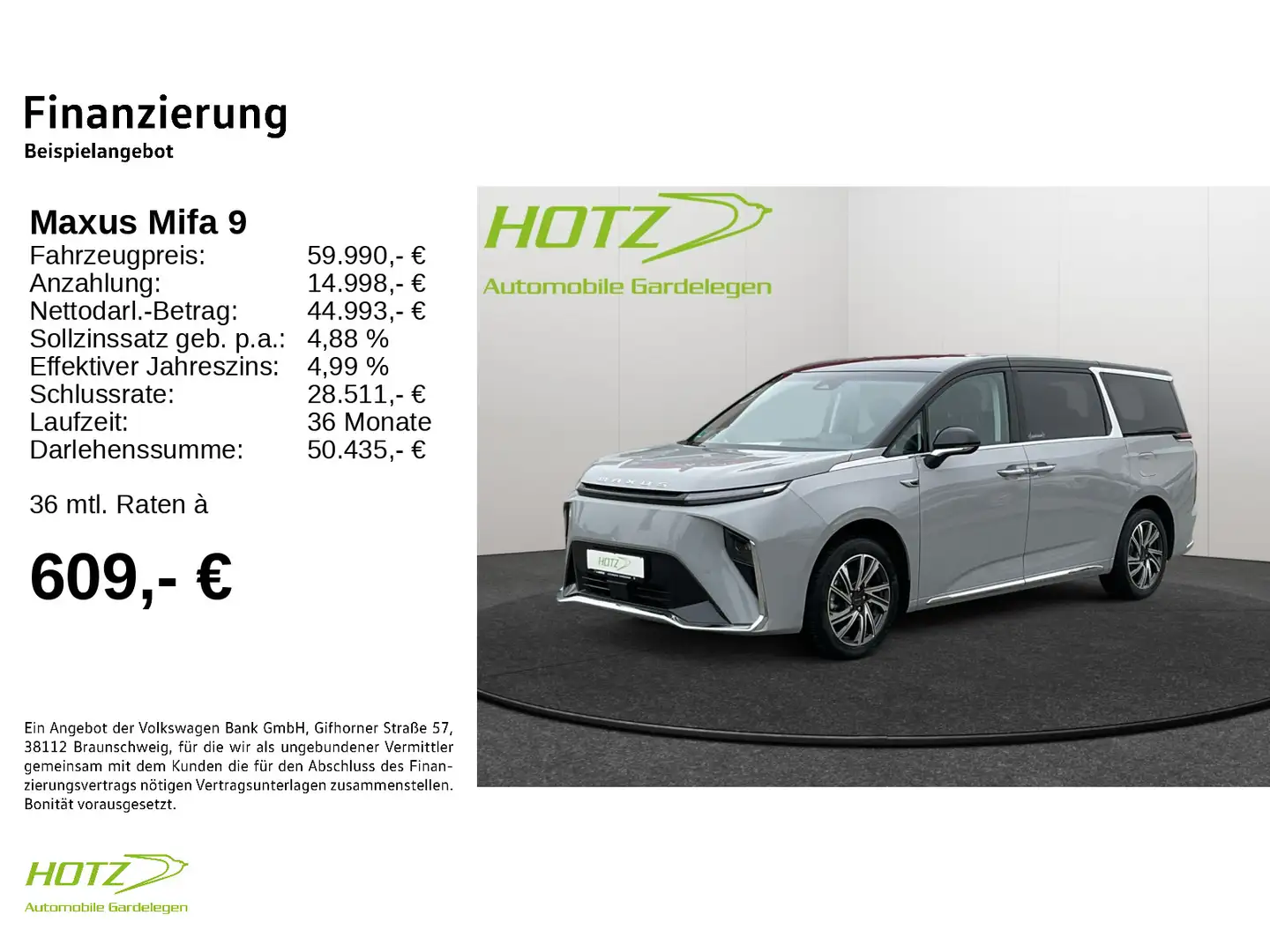 Maxus Mifa 9 MIFA 9 Elite Luxury Schwarz - 2
