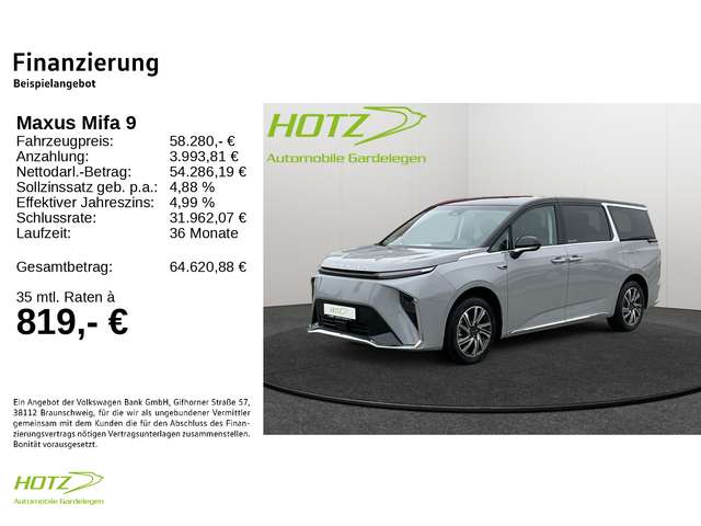 Maxus Mifa 9 MIFA 9 Elite Luxury