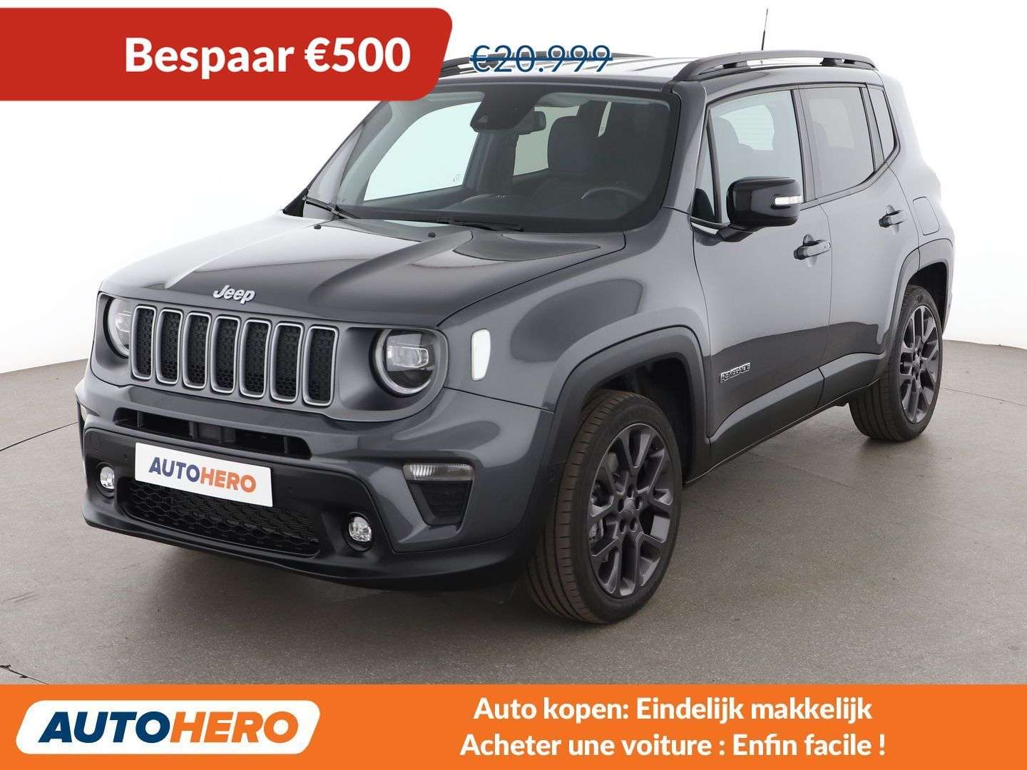 Jeep Renegade nuo 367 €/ mėn Benzinas/Elektra 2023m. Kita Automatinė