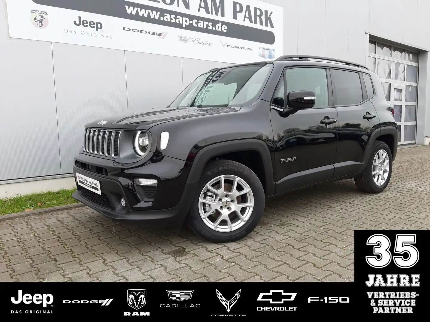 Jeep Renegade Limited 1,5 MHEV AT*Navi*Shzg Nero - 1