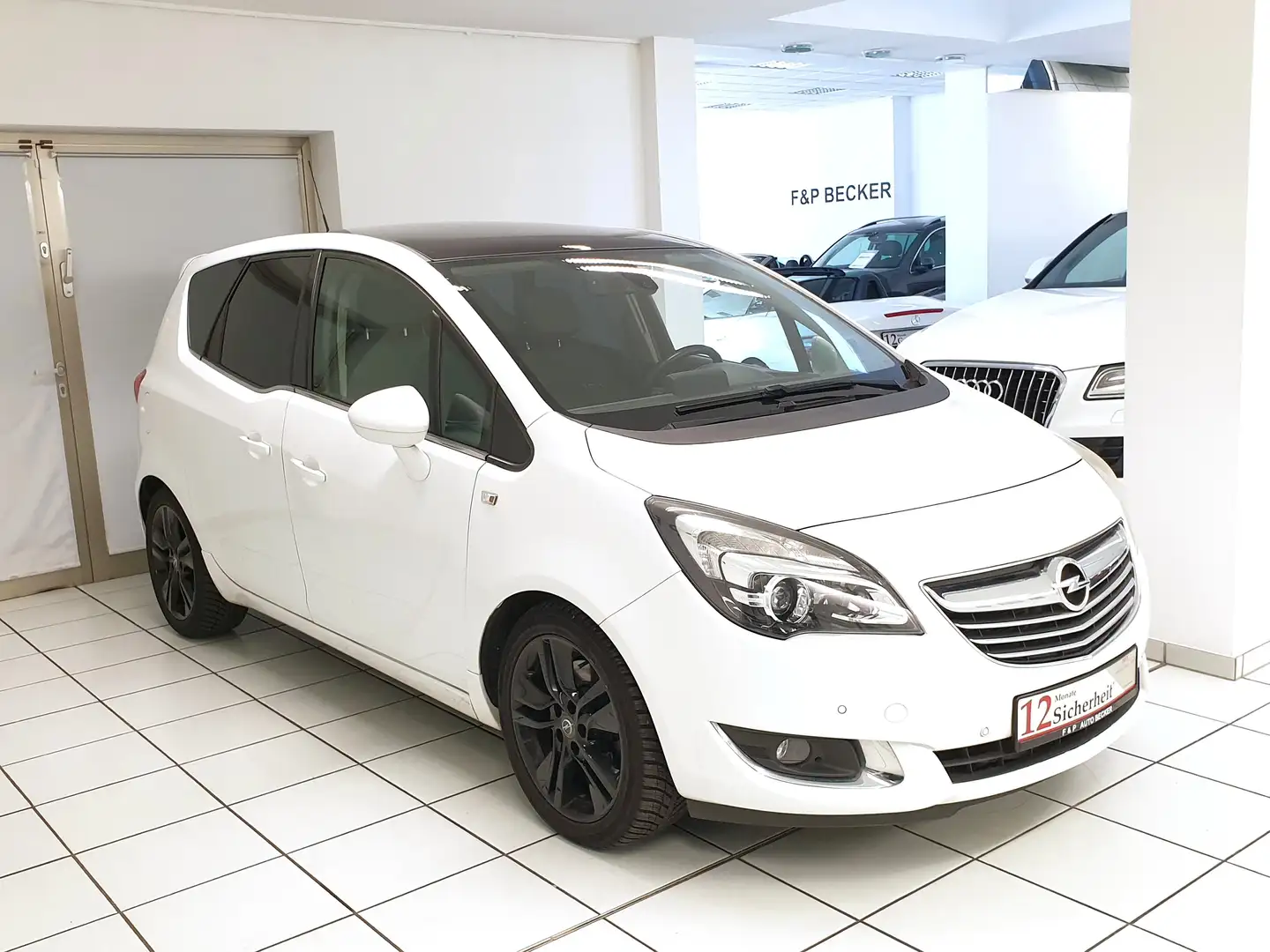 Opel Meriva 1.7 CDTI Automatik Innovation Pano AHK Klima Weiß - 2