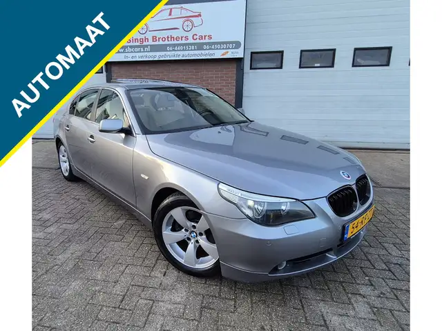 BMW 523 5-serie 523i EXE AUT DAK LEER NAP PDC INRUIL MOG!!