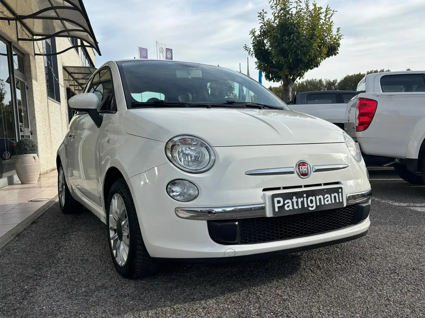 Fiat 500 1.2 Lounge 69cv CINGHIA DI DX OK - KM 107.059 Bianco - 2