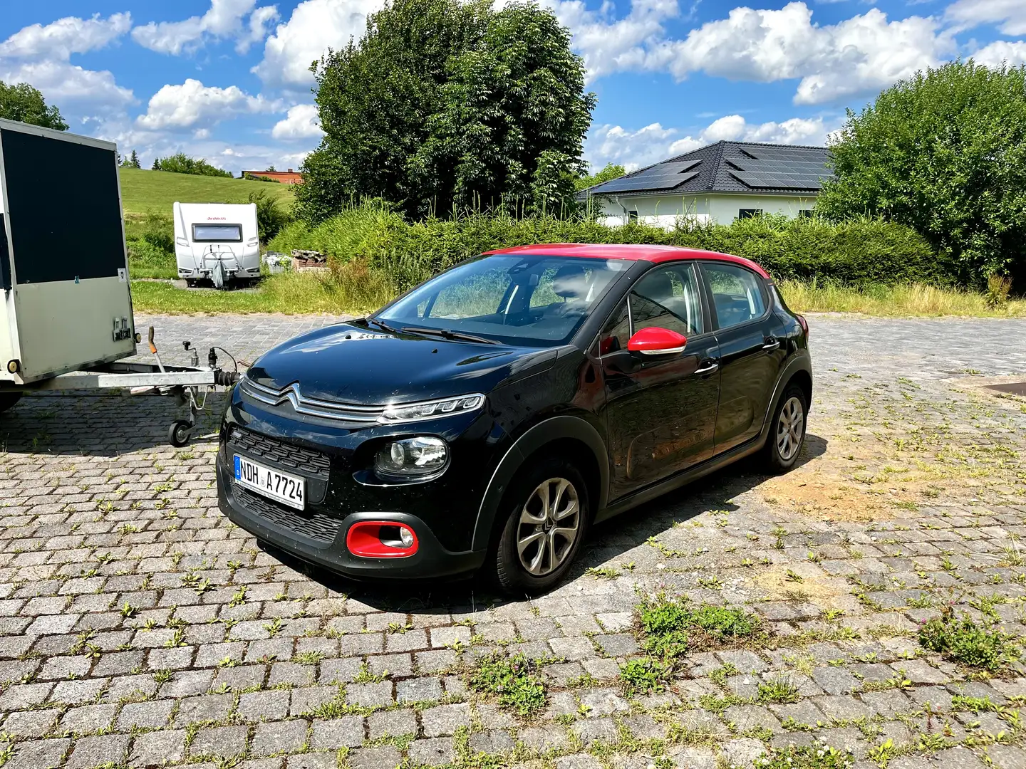 Citroen C3 Feel Navi Rückfahrkamera Klima Scheckheft Keyless Schwarz - 2