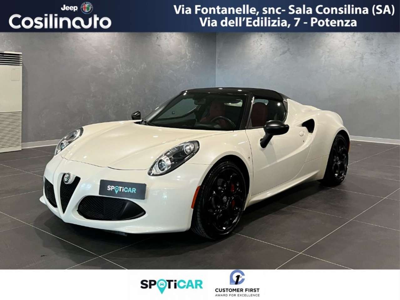 Alfa Romeo 4C 1750 Spider 239 Cv TCT  THE GRAND TOUR