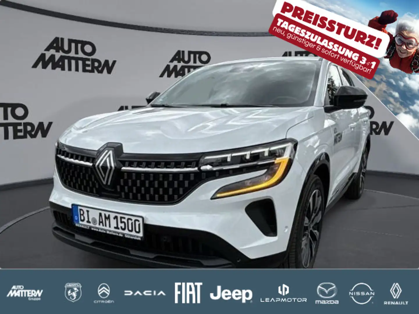 Renault Austral Klimaaut.|NAVI|CarPlay|LED|Kamera|PDC|SH Weiß - 1