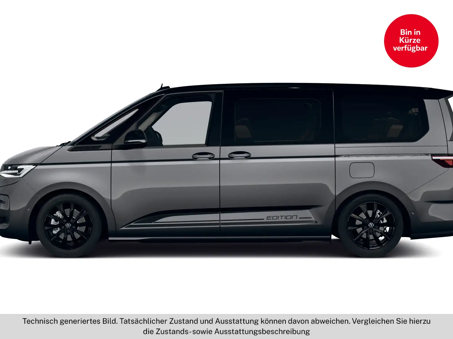 Volkswagen T7 Multivan VW T7 Multivan Edition ÜH eHybrid 180 kW 4M Grau - 2