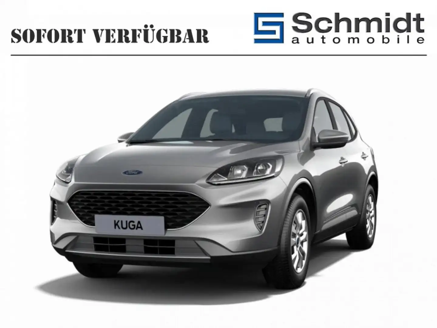 Ford Kuga Cool & Connect 2,0 EBlue 120PS A8 AWD Silber - 1