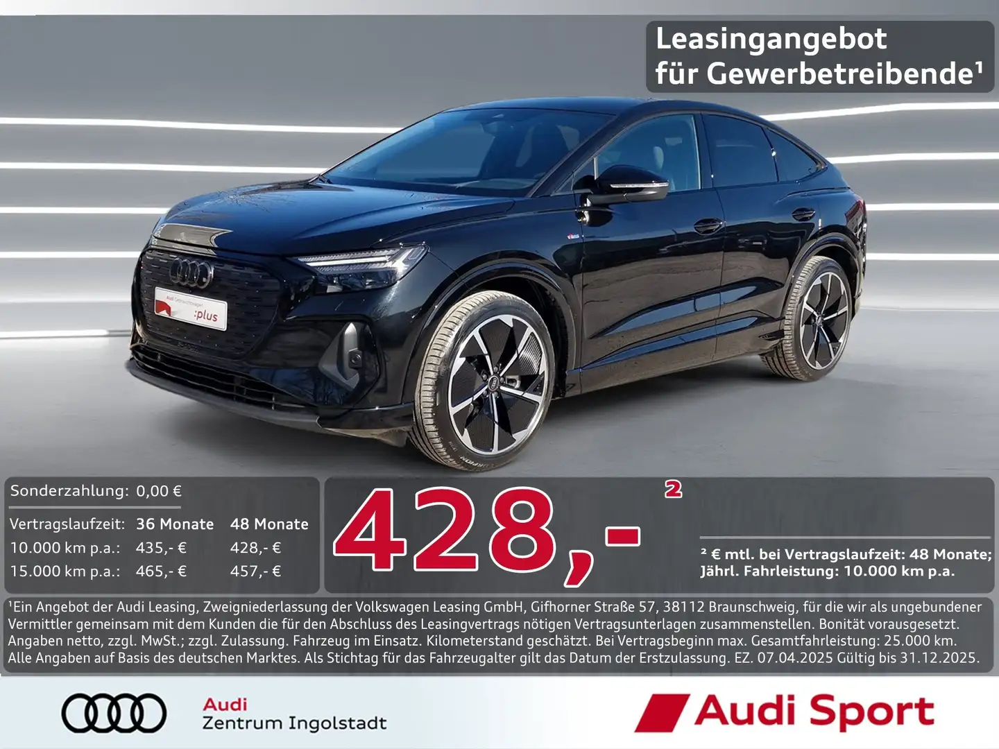 Audi Q4 e-tron Q4 Sportback e-tron 45 edition S line MATRIX 21" Schwarz - 1