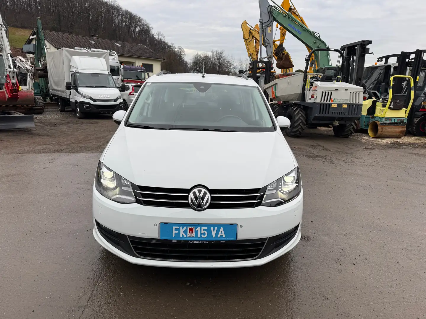 Volkswagen Sharan Comfortline BMT/Start-Stopp Weiß - 2