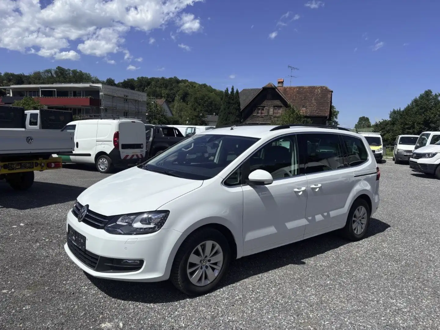Volkswagen Sharan Comfortline AHK BMT/Start-Stopp Weiß - 1