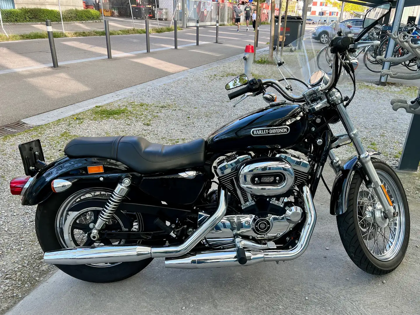 Harley-Davidson XL 1200 XL 1200 L Zwart - 1