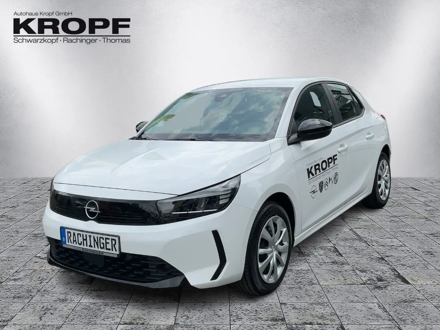 Opel Corsa F 1.2 Edition  ** FLA LED SpurH ** Weiß - 2