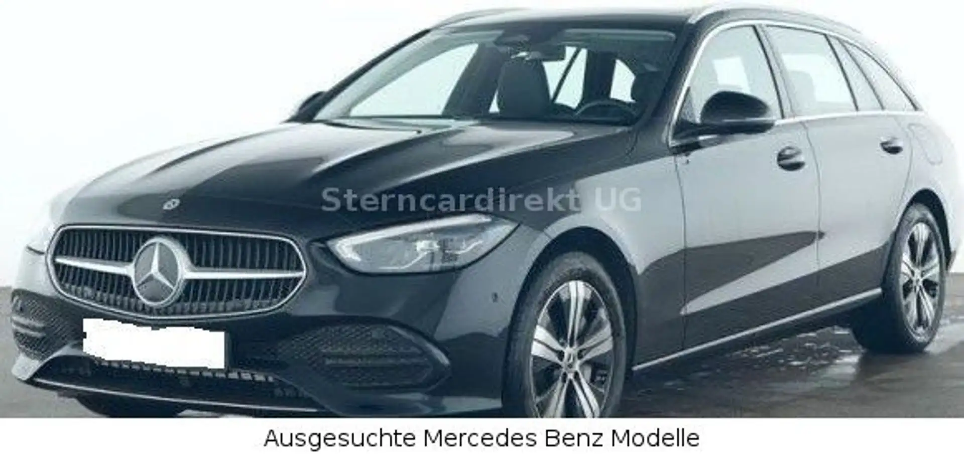 Mercedes-Benz C 300 e T Avantgarde PANO AHK MEMORY TWA Nero - 1