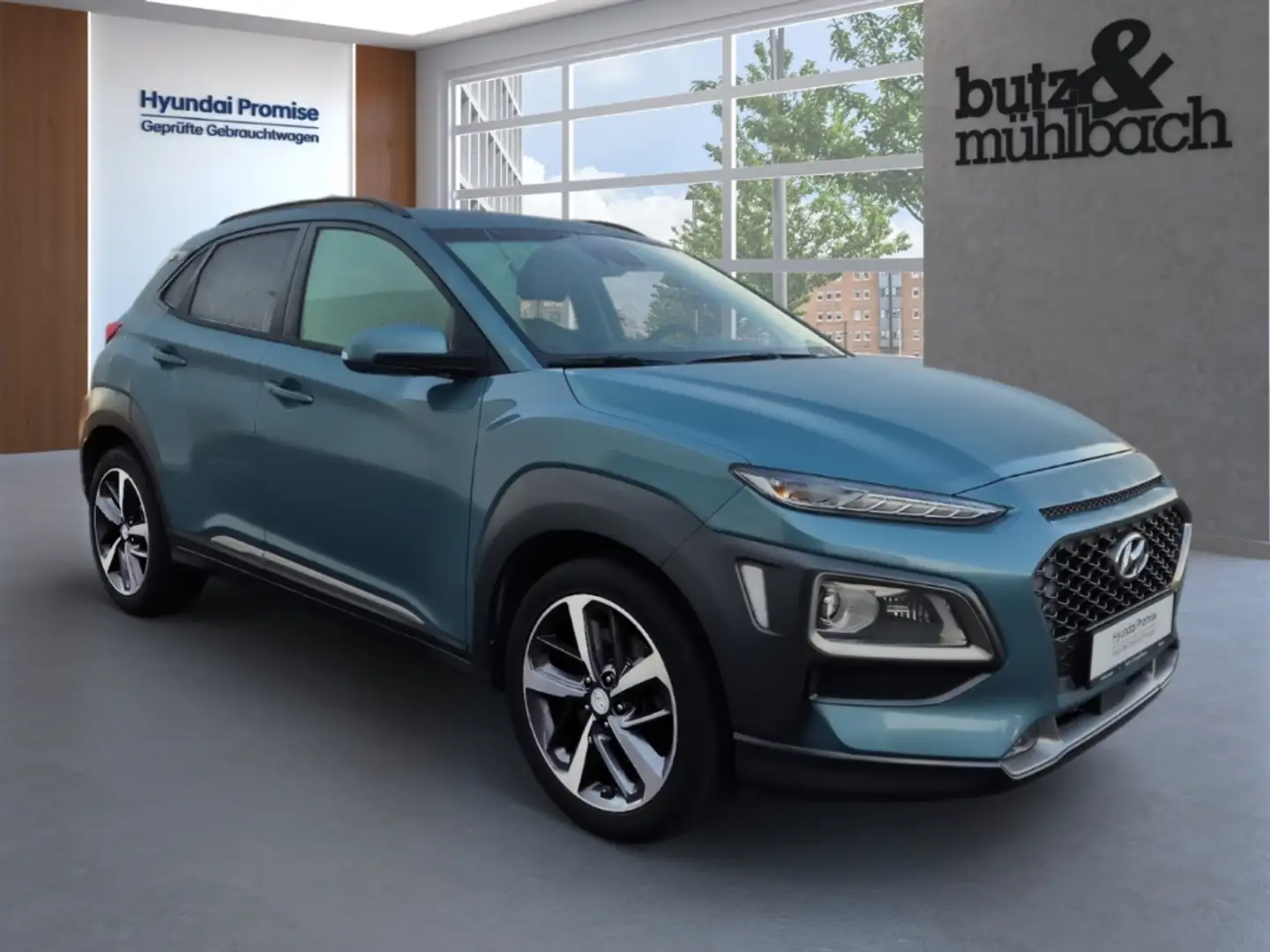 Hyundai KONA Premium Navigationspaket 4WD 1.6 T-GDI Blu/Azzurro - 2
