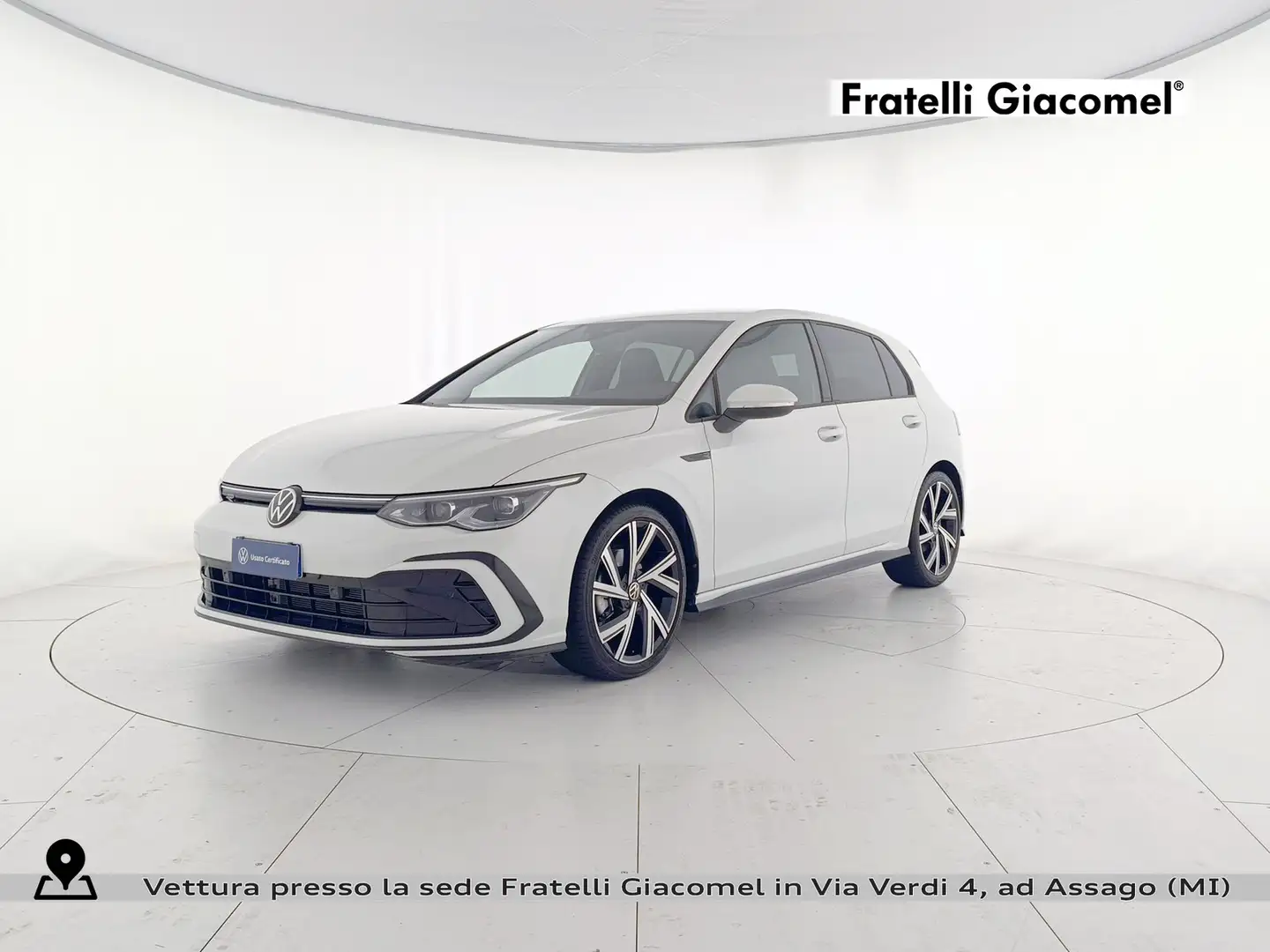 Volkswagen Golf 1.5 etsi evo r-line 150cv dsg Bianco - 1