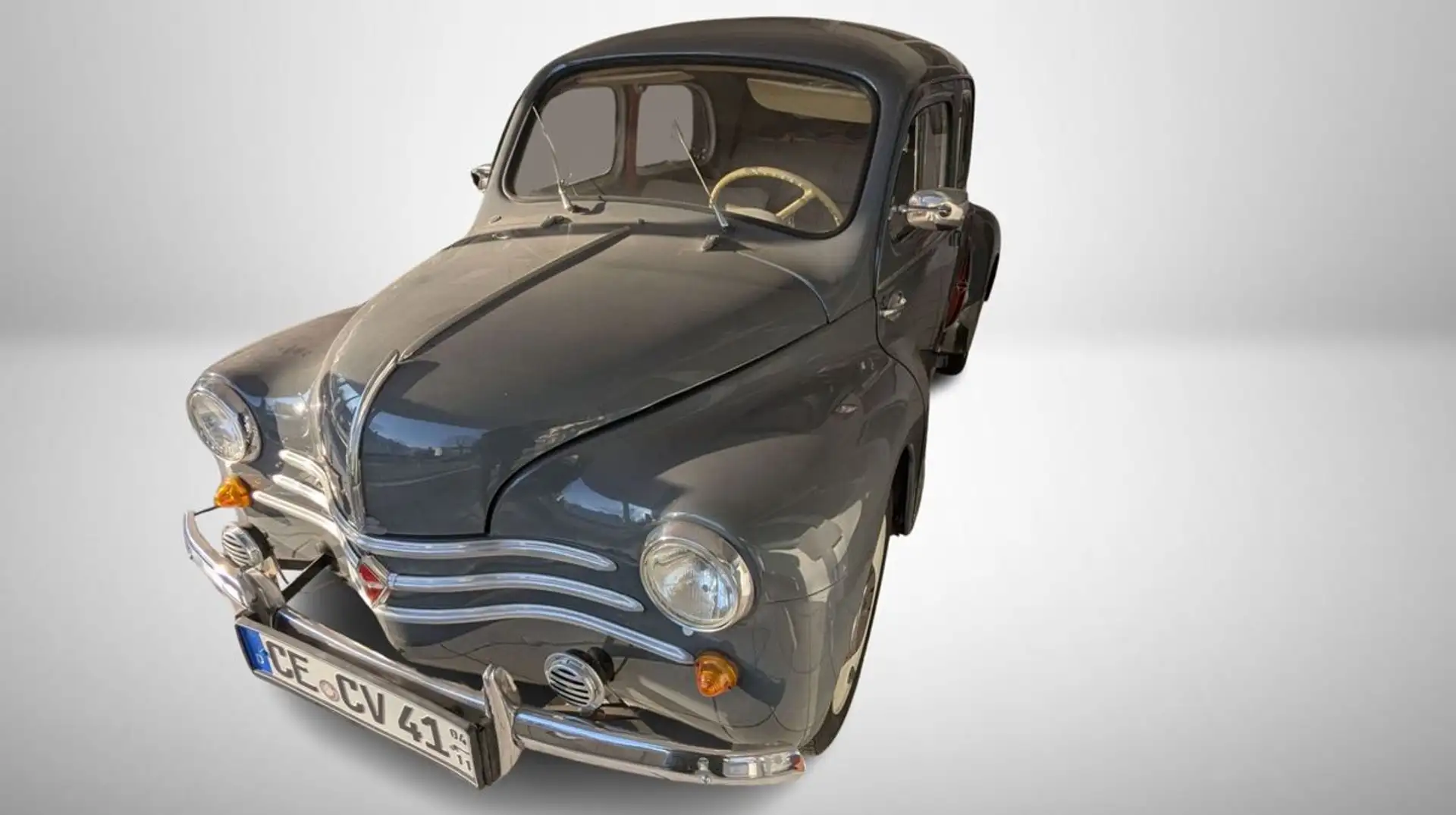 Renault 4CV Gri - 1