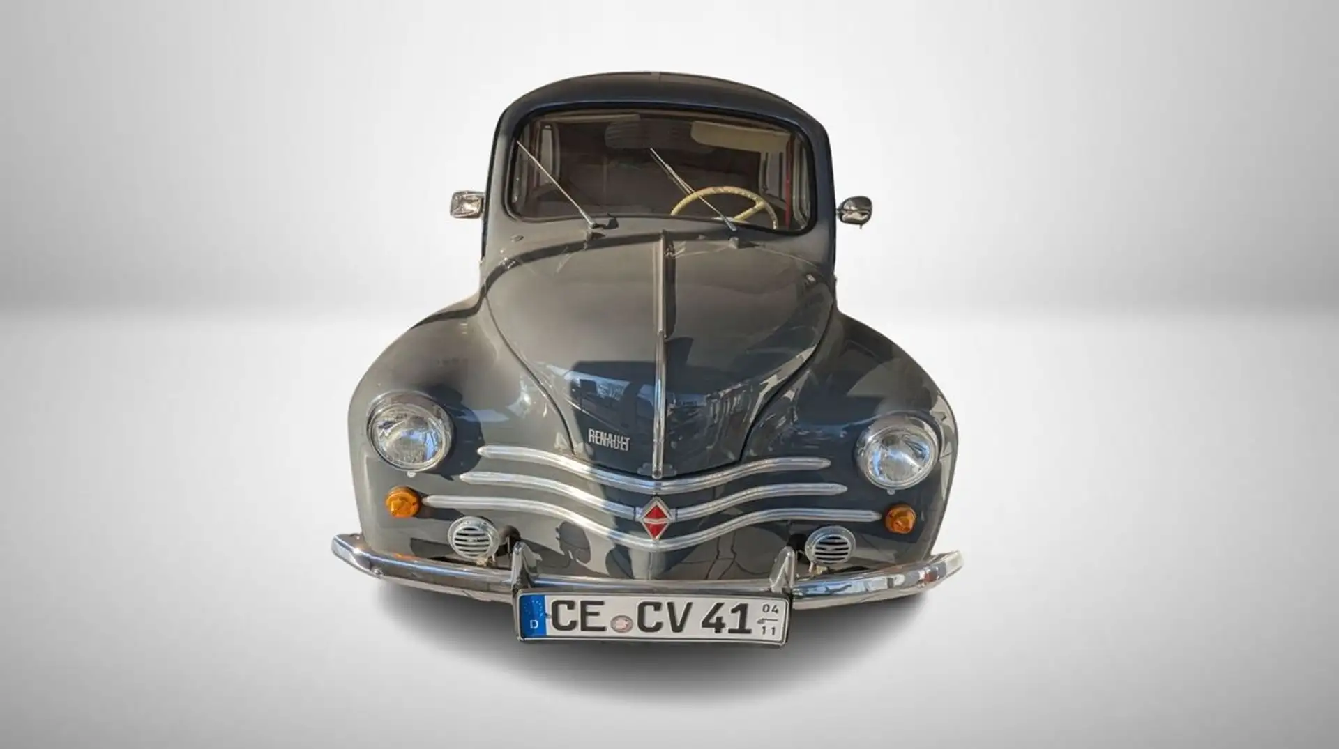 Renault 4CV Gri - 2