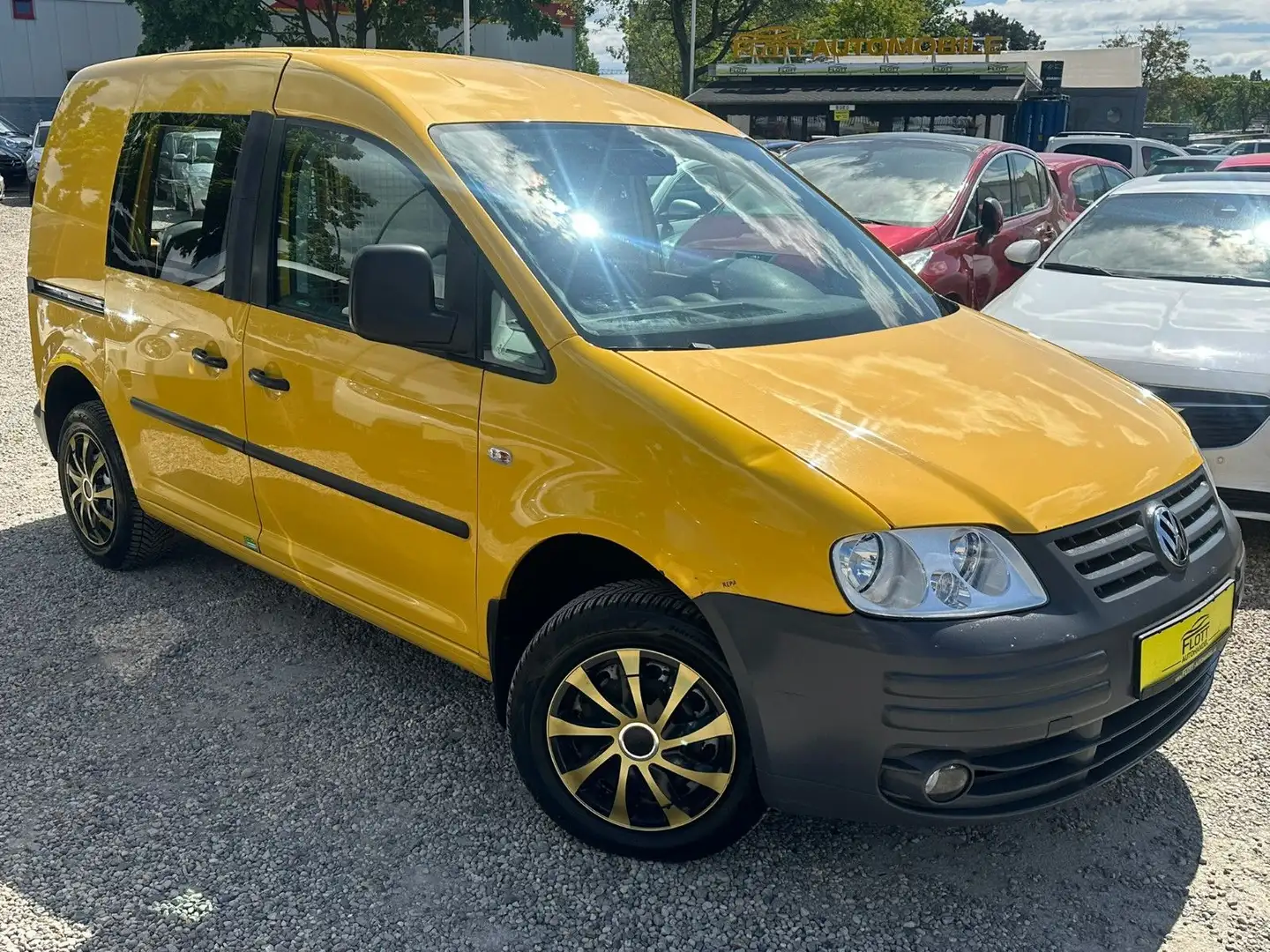 Volkswagen Caddy 1.9SDI Kasten*Schiebetür*TÜV 10/26 Amarillo - 1