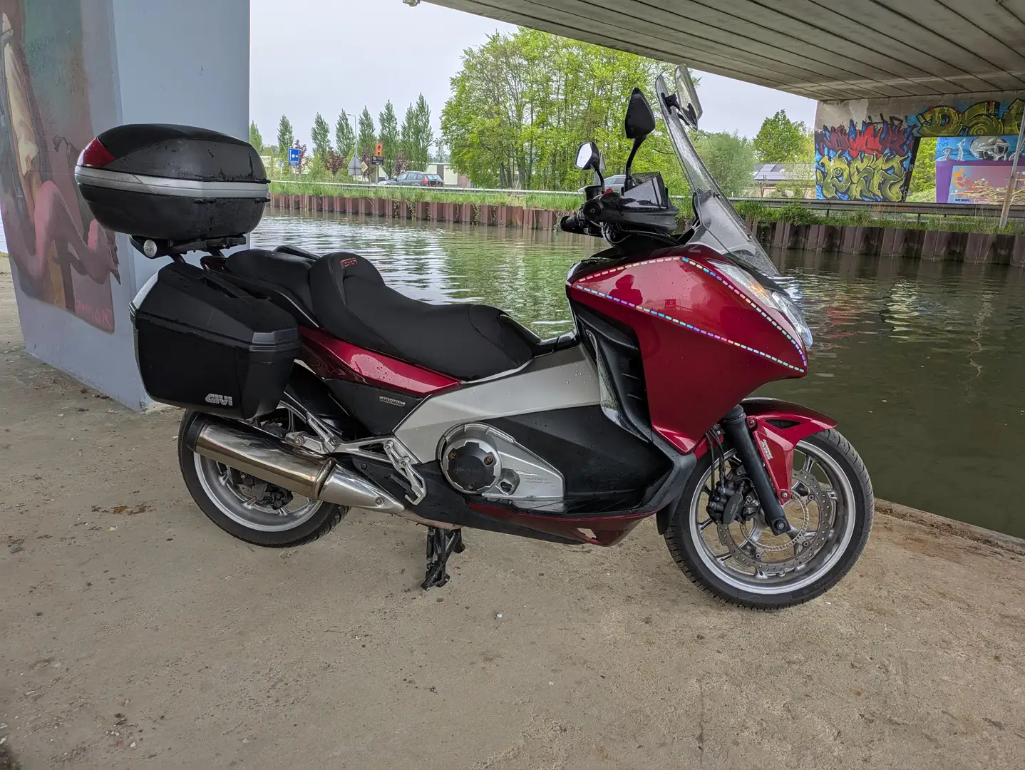Honda NC 700 Integra DCT ABS Červená - 1