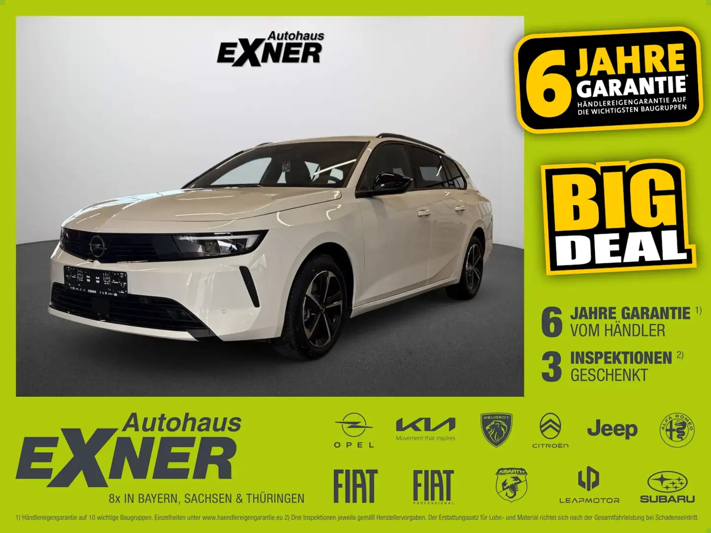 Opel Astra ST Edition Sitzheizung, Allwetterreifen Blanc - 1