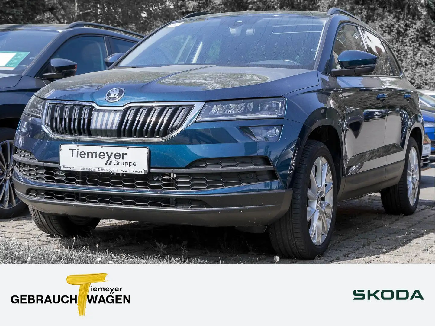Skoda Karoq 1.5 TSI DSG STYLE NAVI PANO AHK Blau - 1