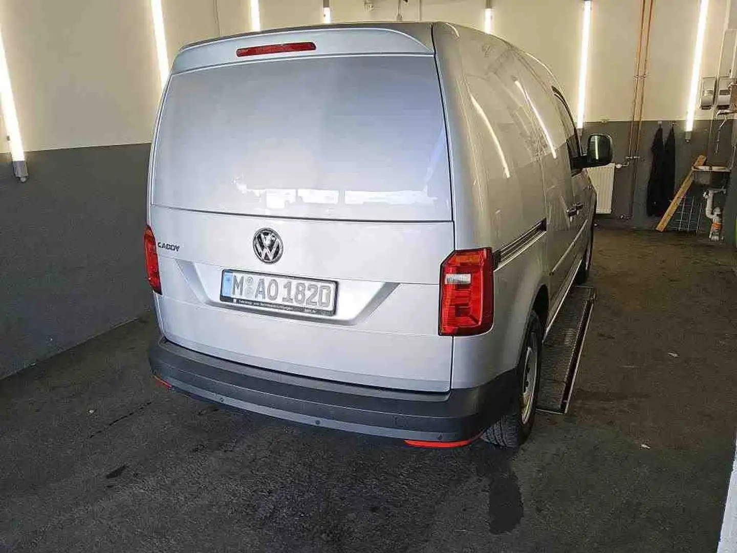 Volkswagen Caddy 2.0 TDI Kasten KLIMA Standhzg. Silber - 2