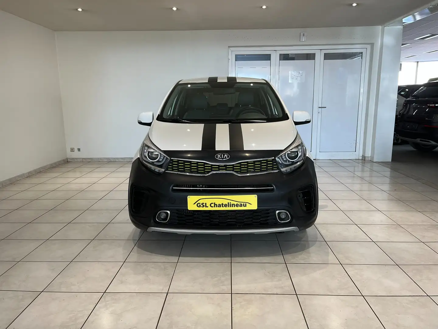 Kia Picanto 1.0T-GDi 100cv X-Line Carplay/Caméra/Clim/GPS Blanc - 2