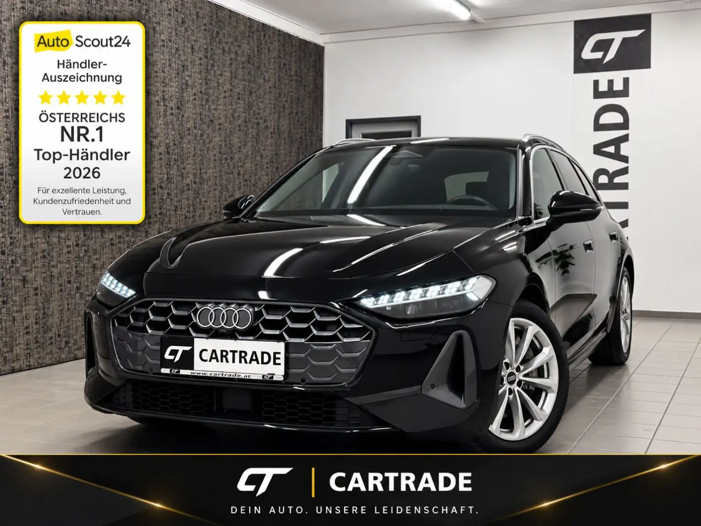 Audi A5 2.0 TDI Avant quattro /MATRIX-LED/VIRTUAL/ACC/NAV Schwarz - 1