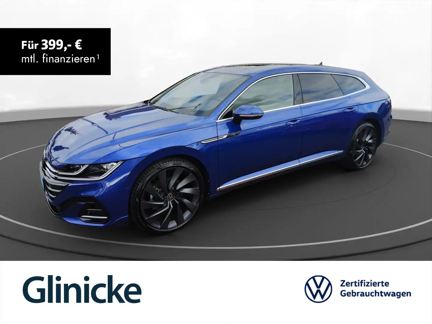 Volkswagen Arteon Arteon Shootingbrake 2.0 TDI 4Motion R-Line Blau - 1