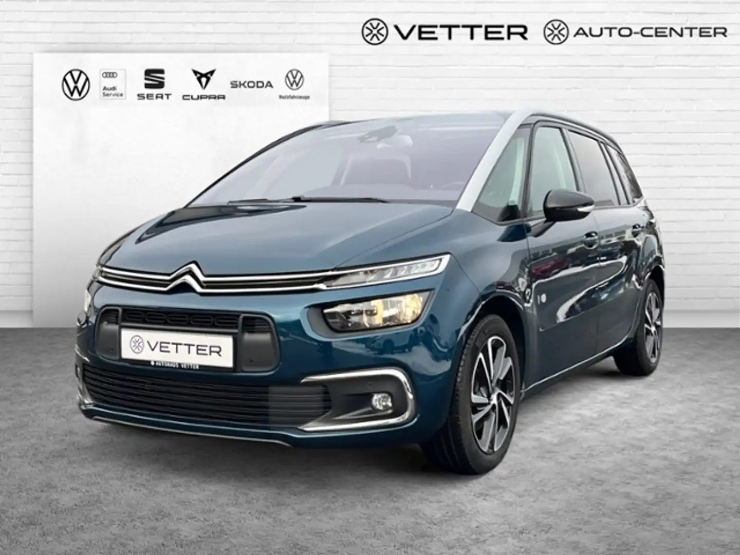 Citroen C4 Spacetourer 2.0 Blue HDi KLIMA NAVI ALU Bleu - 1