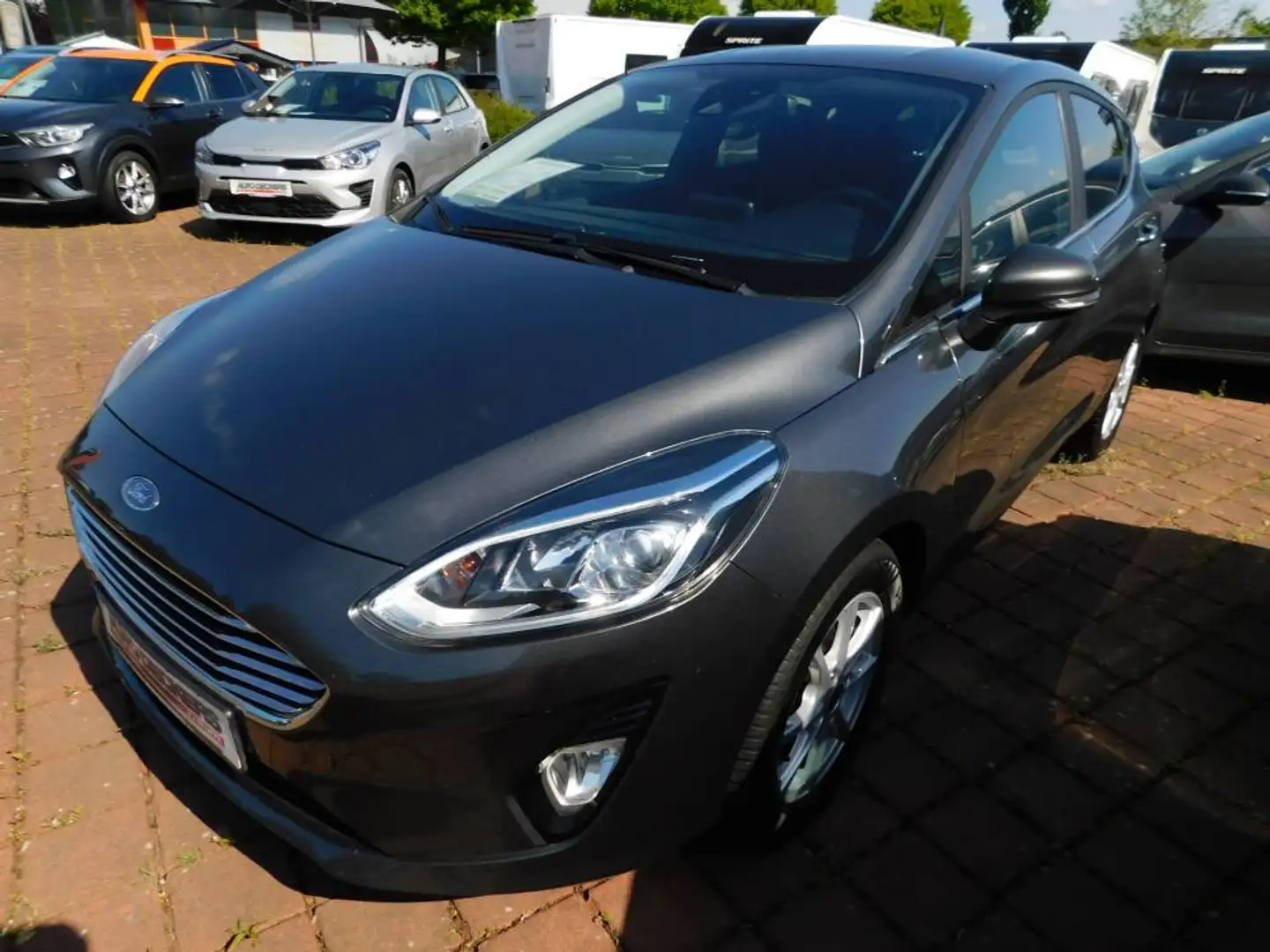 Ford Fiesta 1,0 Ecoboost Titanium LED DAB Winter PDC LM Grau - 1