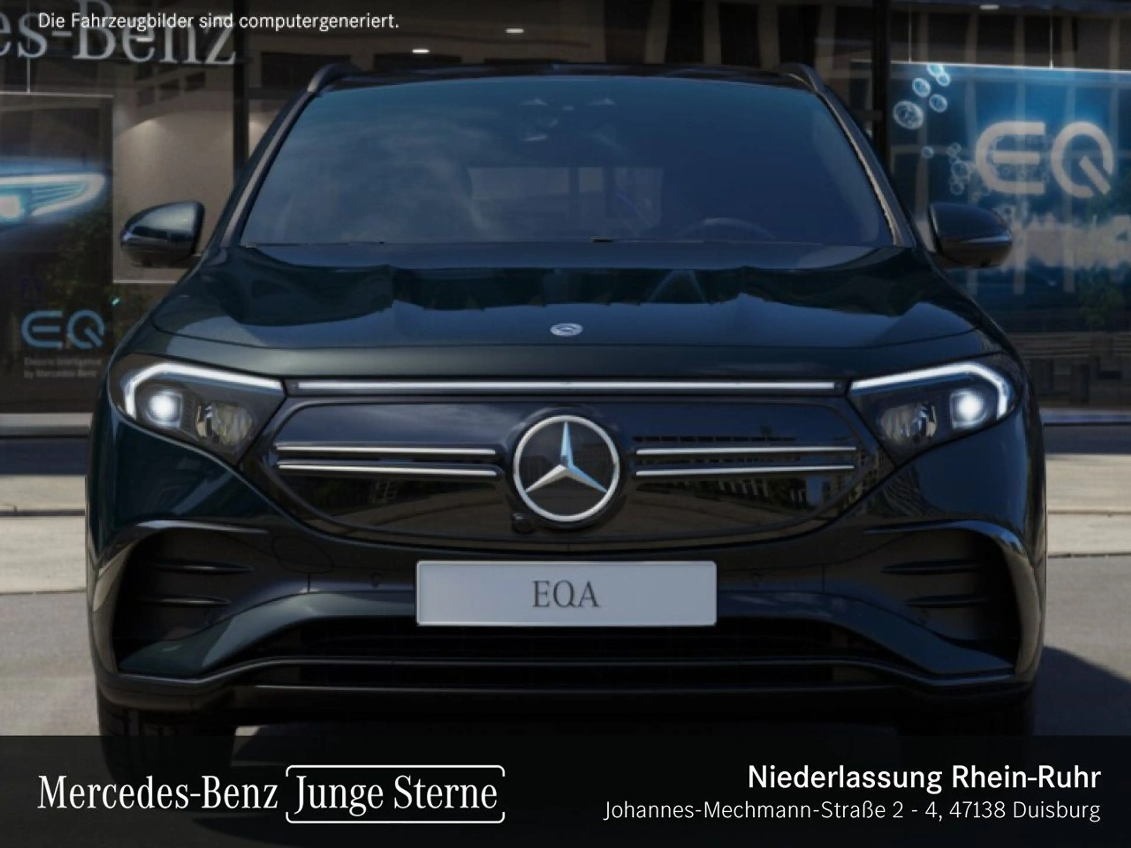 Mercedes-Benz EQA 350 4M AMG+NIGHT+19"+PLUS-PAKET+AHK+PANO+360 — photo 8