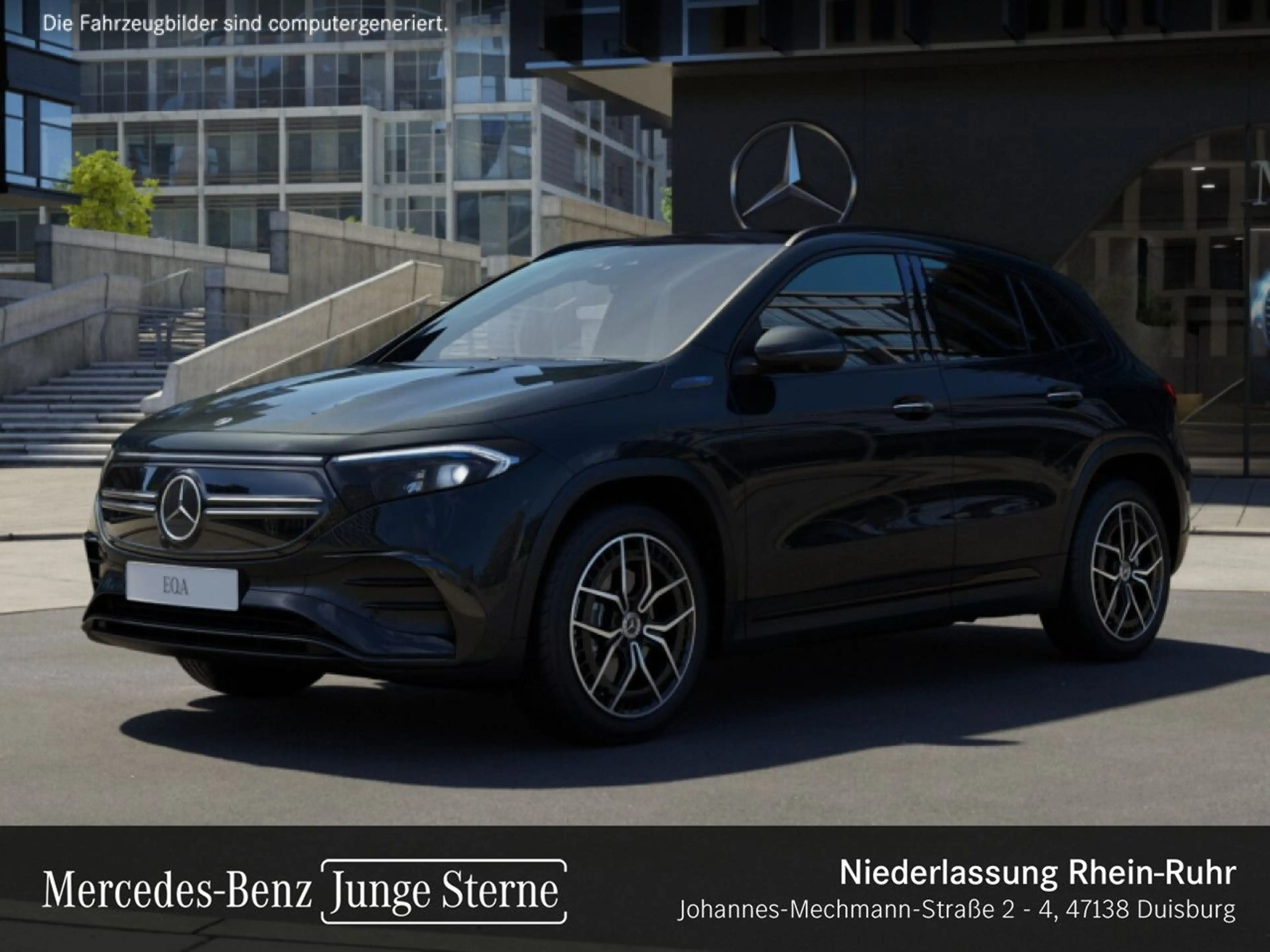 Mercedes-Benz EQA 350 4M AMG+NIGHT+19"+PLUS-PAKET+AHK+PANO+360 — photo 15