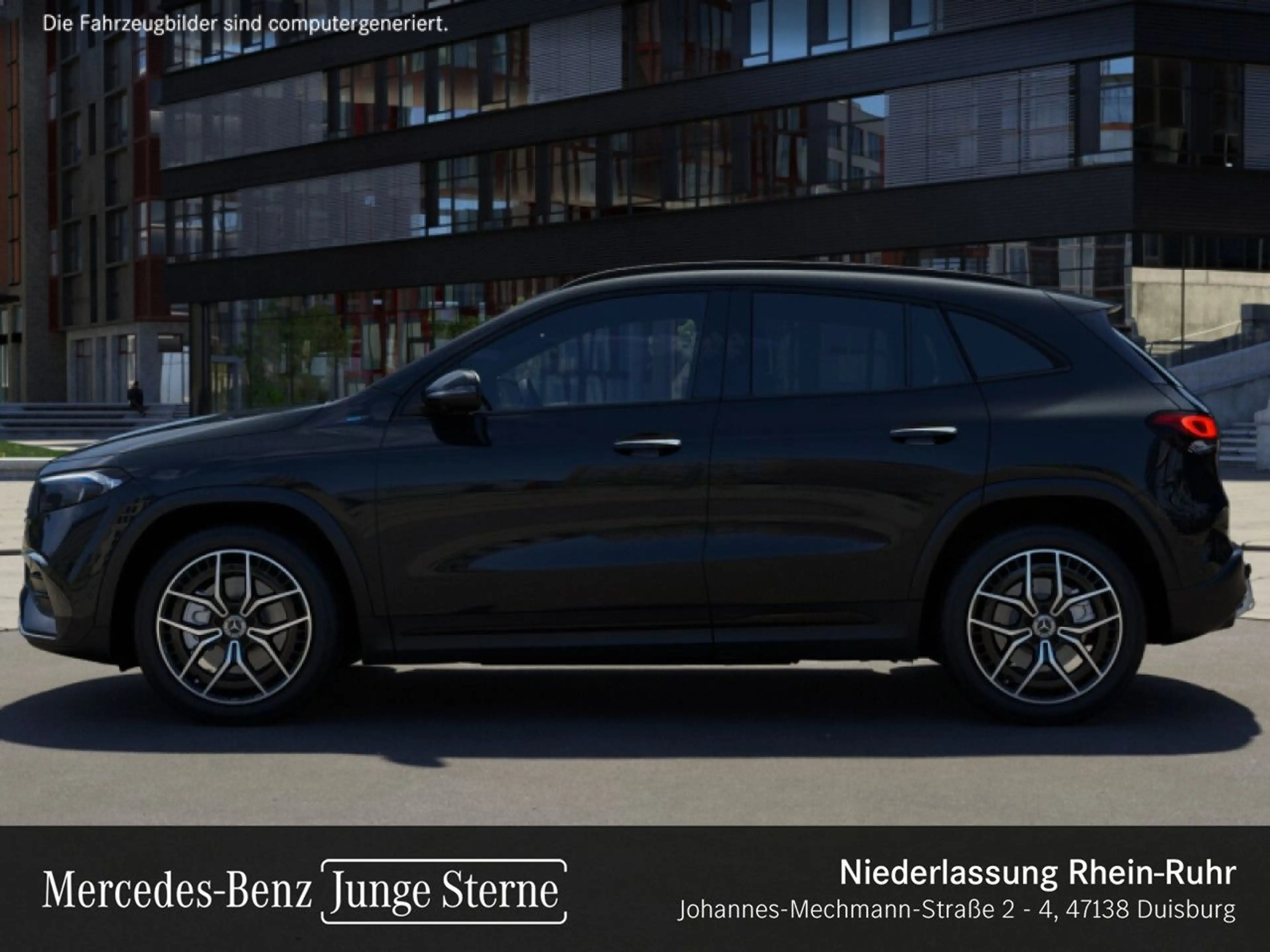 Mercedes-Benz EQA 350 4M AMG+NIGHT+19"+PLUS-PAKET+AHK+PANO+360 — photo 6