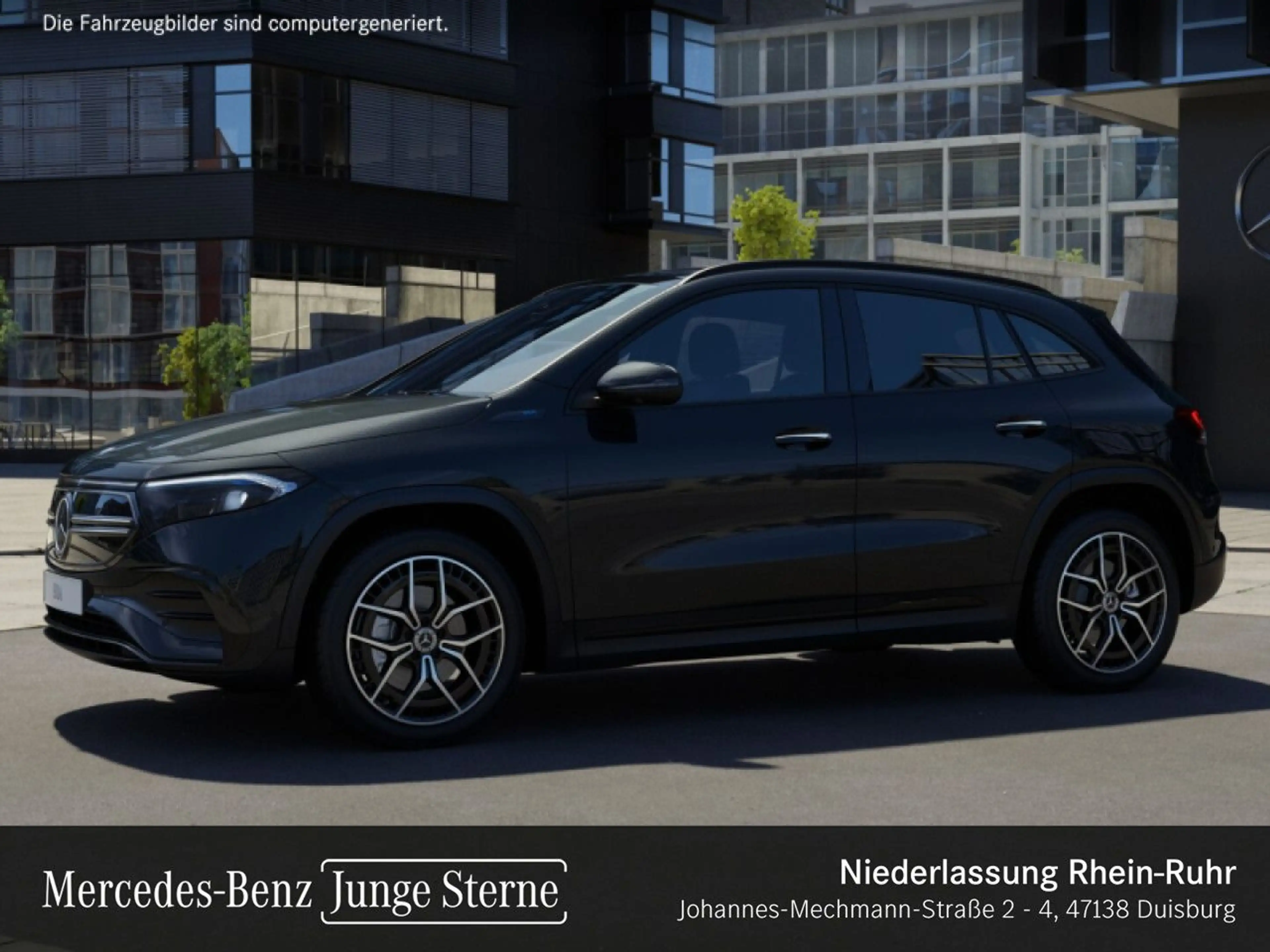 Mercedes-Benz EQA 350 4M AMG+NIGHT+19"+PLUS-PAKET+AHK+PANO+360 — photo 3