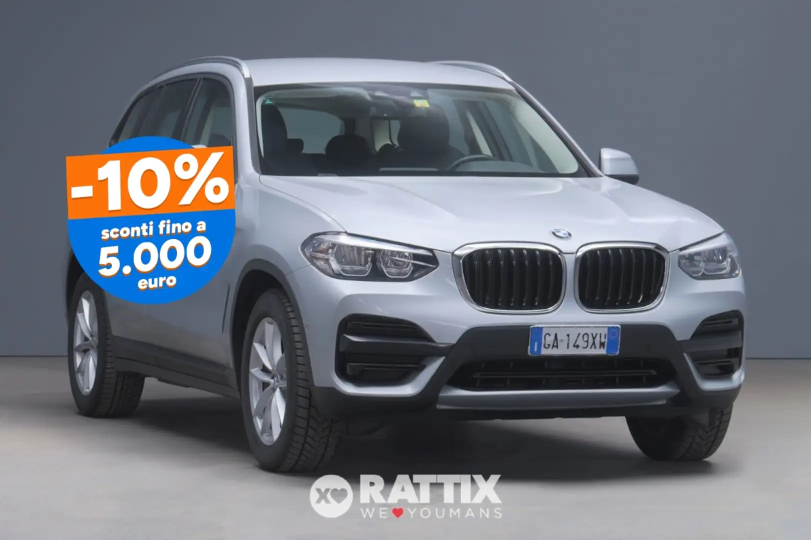 BMW X3 20d 190CV Business Advantage XDrive Auto Gris - 1