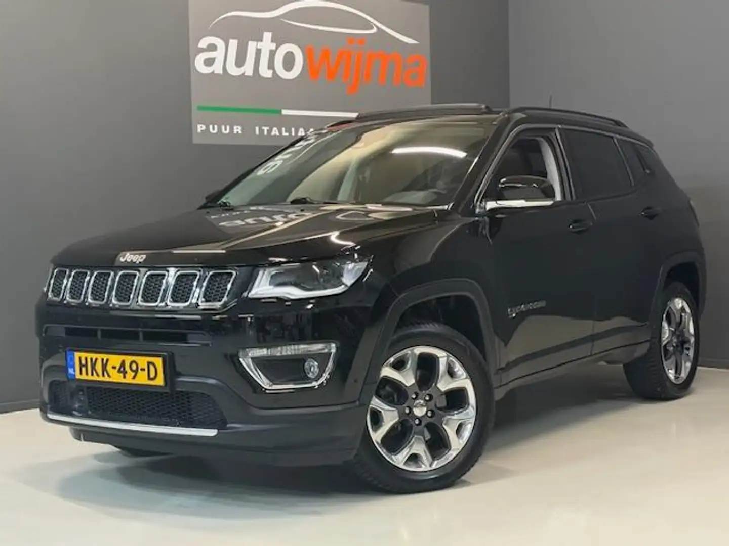 Jeep Compass 1.4 MultiAir 170pk Limited 4x4 Automaat Panoramada Zwart - 1