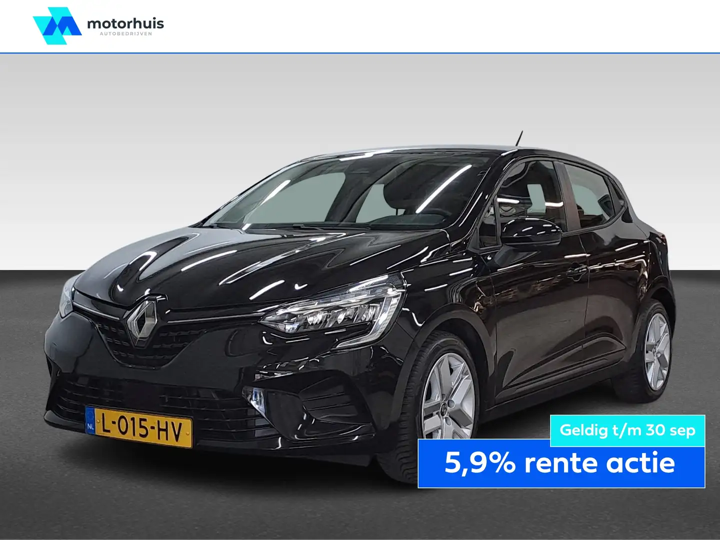 Renault Clio 1.0 TCe 90PK ZEN NAVI TEL PDC CRUISE NAP Schwarz - 1