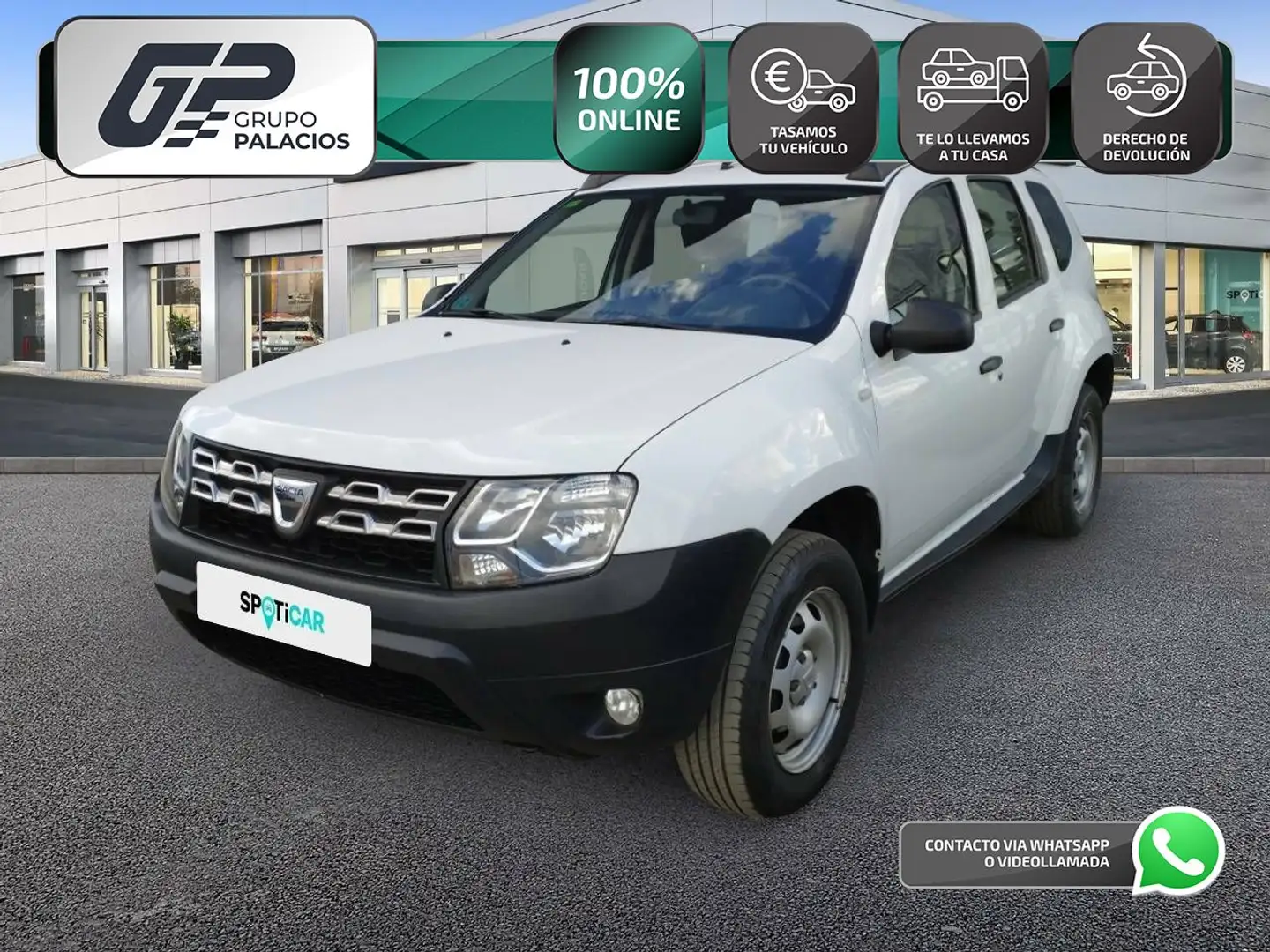 Dacia Duster 1.2 TCE Ambiance 4x2 125 White - 1