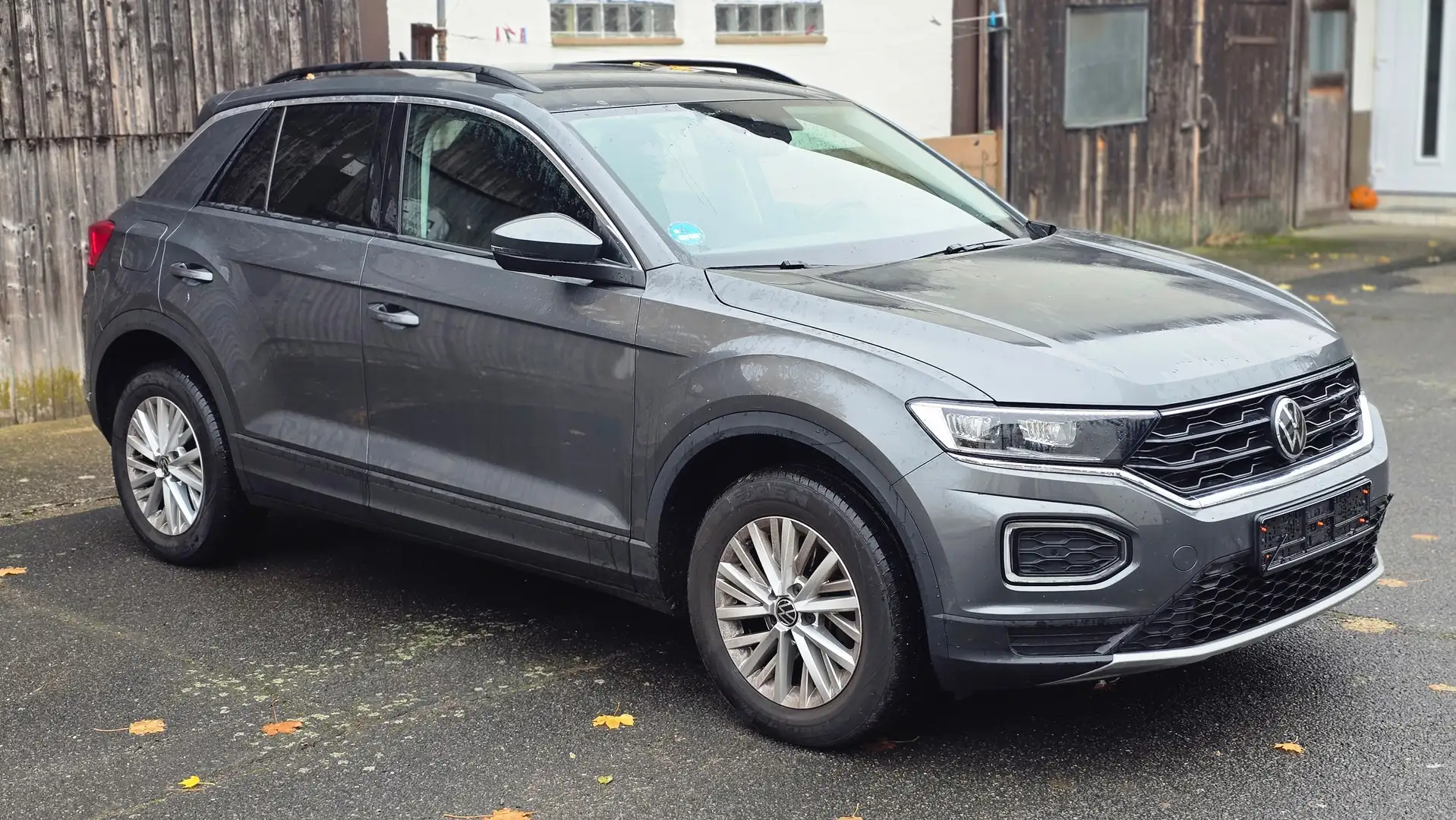 Volkswagen T-Roc Style 1.0l TSI LED PDC ACC DAB ANDROID APP 1HAND Gris - 1